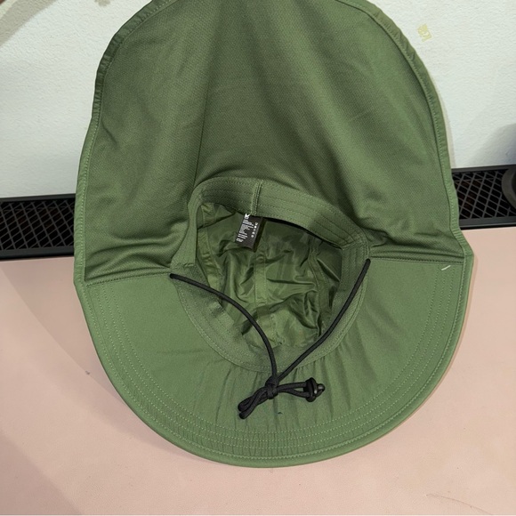 Mission Sun Defender Cooling Hat Neck Guard Flap Wide Brim UPF 50 Olive Green - Picture 4 of 9